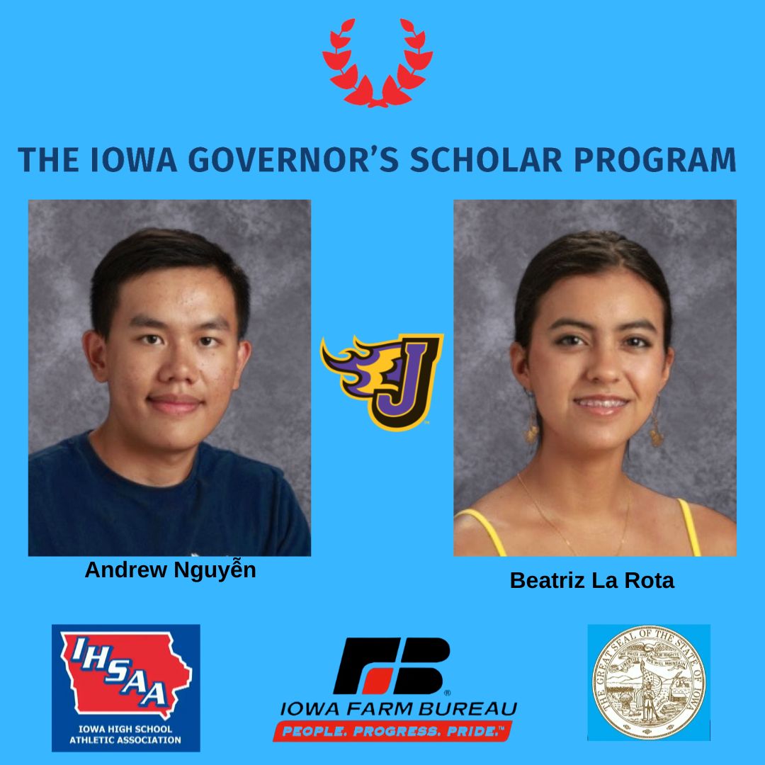 Nguyen, La Rota named 2022 Iowa Governor’s Scholars Johnston