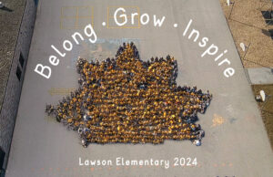 Lawson All school photo 2024, Belong, Grow, Inspire