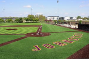 Photo of the new johnston Baseball field