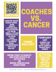 Coaches vs Cancer Flyer