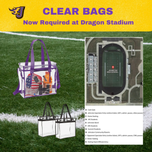Clear Bags Now Required at Dragon Stadium
