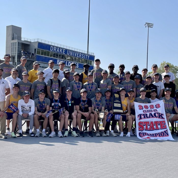 Johnston boys track & field team wins first state championship