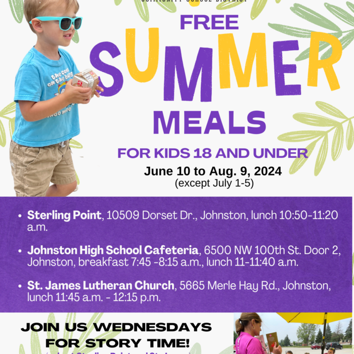 New location added to free summer meals in Johnston